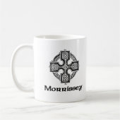 Morrisseyのケルト十字 コーヒーマグカップ (左)