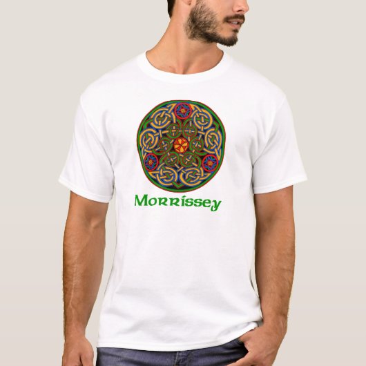 Morrisseyのケルト結び目模様 Tシャツ (正面)