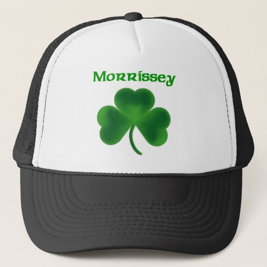 Morrisseyのシャムロック キャップ (正面)