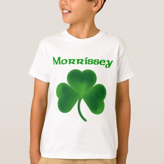 Morrisseyのシャムロック Tシャツ (正面)