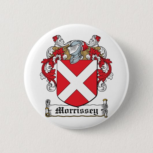 Morrisseyの家紋 缶バッジ (正面)