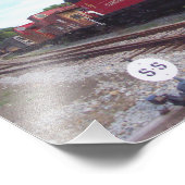 MorristownおよびErie鉄道エンジン# 22コダック フォトプリント (角)