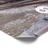 MorristownとErieの鉄道エンジン# 22ポスター ポスター (角)