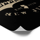 Morristown New Jersey  ポスター (角)