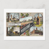 Morristown NJヴィンテージスタイル ポストカード (正面)