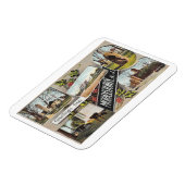 Morristown NJヴィンテージスタイル マグネット (左側)