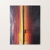 Morro湾のパズルの日没 ジグソーパズル (縦)