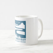 Morro湾の国民の河口プログラムロゴのマグ コーヒーマグカップ (正面右)