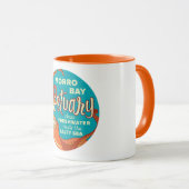 Morro湾の河口のタコのマグ マグカップ (正面右)