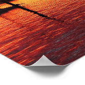 Morro Bayサンセットポスター ポスター (角)