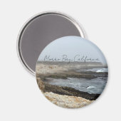 Morro Bay California Coastal Photography マグネット (正面/裏面)