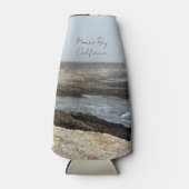 Morro Bay California Ocean Cliffs Photography ボトルクーラー (正面)