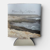 Morro Bay California Ocean Cliffs Photography 缶クーラー (正面)