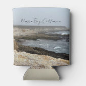 Morro Bay California Ocean Cliffs Photography 缶クーラー (裏面)