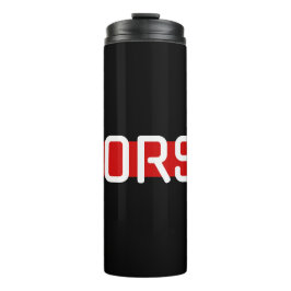 MORSEコード赤線デザイン タンブラー