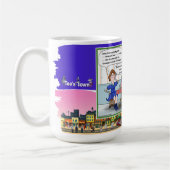 Morse Code | Absurd Wordplay Humor Classic コーヒーマグカップ (左)