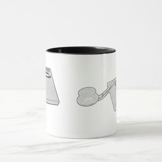 Morse Code Key Mug マグカップ (中央)