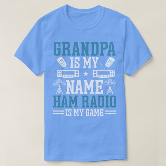 Morse Code Radio Ham Amateur Radio Operator Gift ( Tシャツ (デザイン正面)