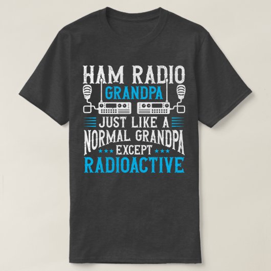 Morse Code Radio Ham Amateur Radio Operator Gift ( Tシャツ (デザイン正面)