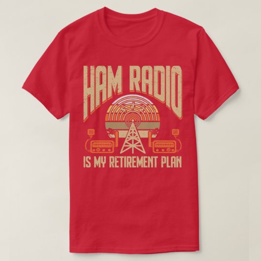 Morse Code Radio Ham Amateur Radio Operator Gift ( Tシャツ (デザイン正面)
