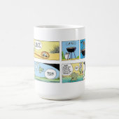 Mort及び疣カエルの漫画の蓄積 マグカップ (中央)