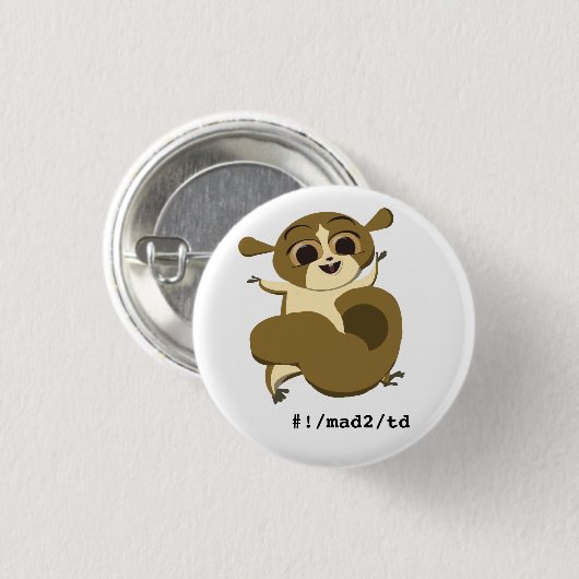 Mort 缶バッジ (正面&裏面)