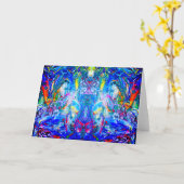 MORT SATURATED:4カ空白のード カード (黄色い花)