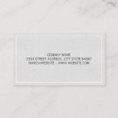 Mortar and Pestle | Pharmacist | Medicine Logo 名刺 (裏面)