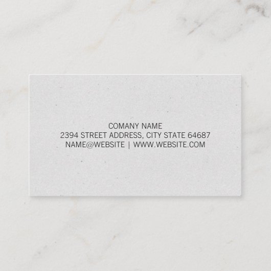 Mortar Pestle Logo | Pharmacist | Health Medicine 名刺 (裏面)