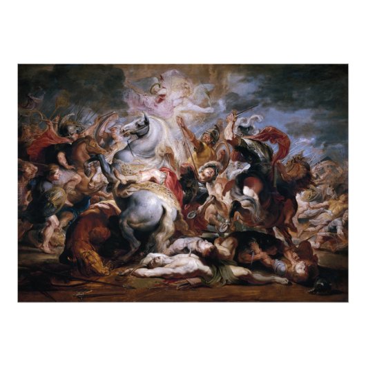 Morte di Decio Mure (Bozzetto) by Peter Paul Ruben フォトプリント (正面)