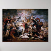 Morte di Decio Mure (Bozzetto) by Peter Paul Ruben ポスター (正面)