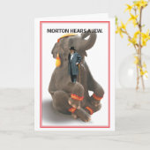 Mortonはユダヤ人のバースデー・カードを聞きます カード (黄色い花)