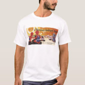 Mortonはワシントン州からの塩の広告、IAの店をヨウ素化しました Tシャツ (正面)