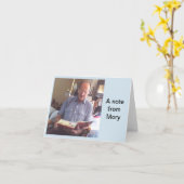 Mory.からのノート カード (黄色い花)