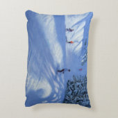 Morzineのスキー操業 アクセントクッション (裏面(縦))