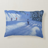 Morzineのスキー操業 アクセントクッション (裏面)