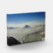 Morzineフランスホリデーカードポスター フォトブロック (左)