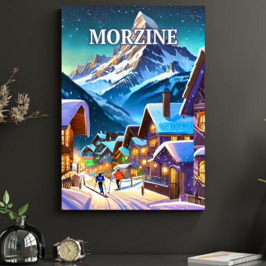 Morzine, bijou des Alpes françaises ポスター