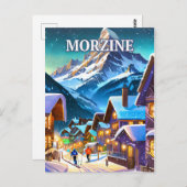 Morzine, bijou des Alpes françaises ポストカード (正面/裏面)
