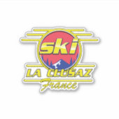 Morzine France Ski 80sロゴ シール (正面)