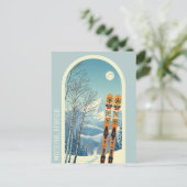 Morzine France ski Postcard ポストカード (スタンド正面)