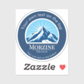 Morzine France ski resort シール (シート)