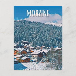 Morzine Station de ski  ポストカード