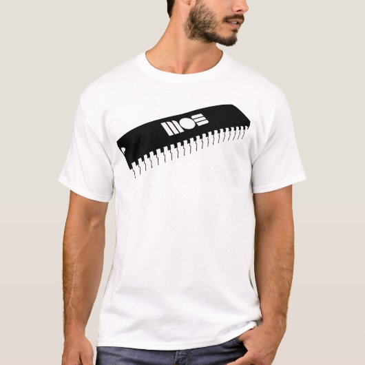 Mos 6502 Cpu Tシャツ(レトロ別) Tシャツ (正面)