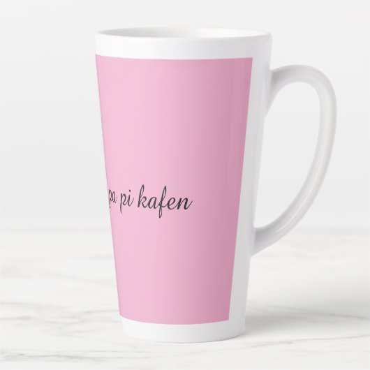 Mos më fol pa pi kafen” Funny Albanian Coffee Mug カフェラテマグ (右)