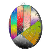 MOSAICストライプ三角形のIIとアイディア ダーツボード (正面右)