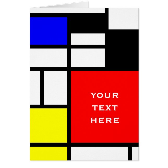MOSAIC長方形の正方形の色I +あなたのアイディア (正面)