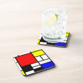 MOSAIC長方形の正方形の色I +あなたのアイディア コースター (右側)