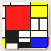 MOSAIC長方形の正方形の色I +あなたのアイディア コースター (正面)