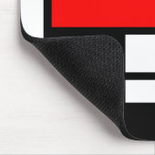 MOSAIC長方形の正方形の色I +あなたのアイディア マウスパッド (コーナー)